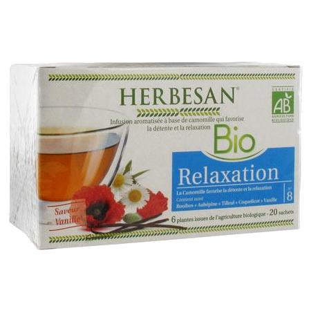 Herbesan infusion bio camomille relax deten inf 20
