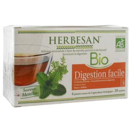 Herbesan infusion bio menth fenou digestion inf 20