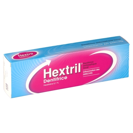 Hextril 0,1 %, 100 g de pâte dentifrice