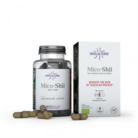 Hifas da Terra Mico-Shii 100% Bio, 70 Gélules