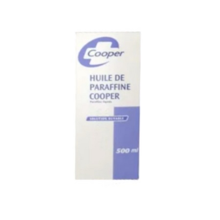 Huile de paraffine cooper, flacon de 500 ml de solution buvable