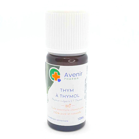 Huile Essentielle Bio Thym à Thymol, 10 ml