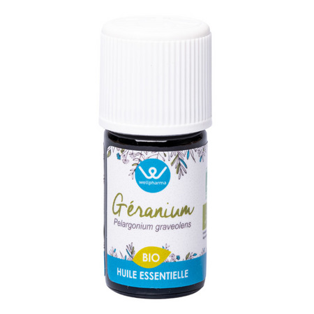 Huile Essentielle Géranium Bio, 5 ml