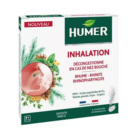 Humer Inhalation, 8 comprimés effervescents