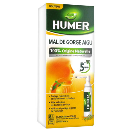 Humer mal gorge  spray 50ml