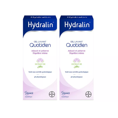 Hydralin Gel Lavant Quotidien Lot de 2, 2x200ml