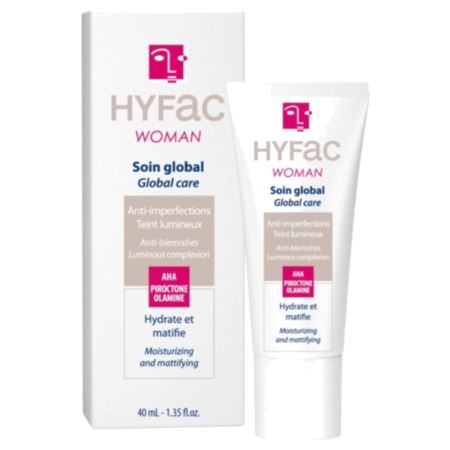 Hyfac crème soin global woman, 40 ml