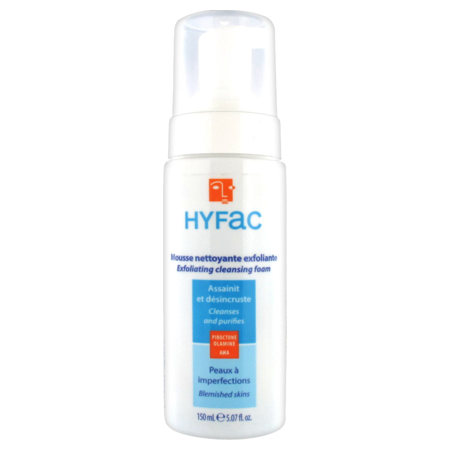 Hyfac mousse nettoyante aux aha - 150ml