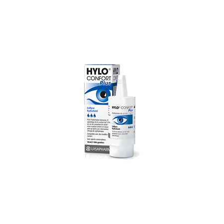 Hylo confort plus collyre hydrantant, 10 ml