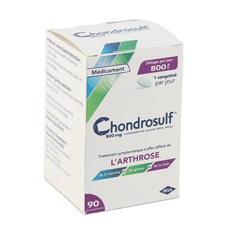 IBSA Chondrosulf 800 mg, 90 comprimes