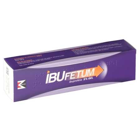 Ibufetum 5 %, 60 g de gel dermique