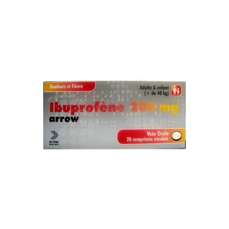 Ibuprofene arrow 200 mg, 20 comprimés enrobés