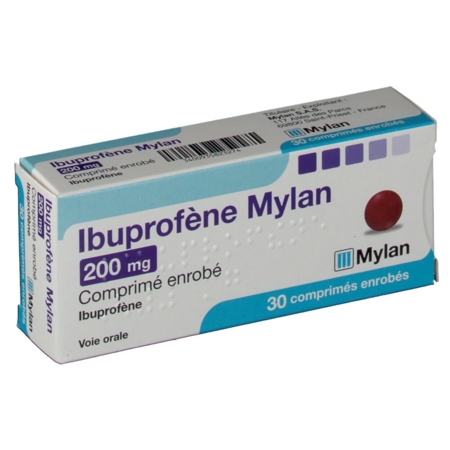 Ibuprofene mylan 200 mg, 20 comprimés enrobés