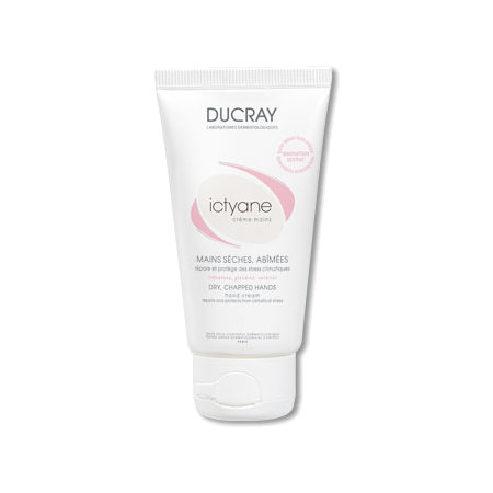 Ducray peaux sèches ictyane crème mains 50 ml