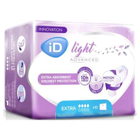 Id light protection anatomique 350 mm extra 10*12 - incontinence gros volume