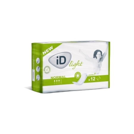 Id light protection anatomique normal 280 mm pack 12 * 12 - incontinence gros volume
