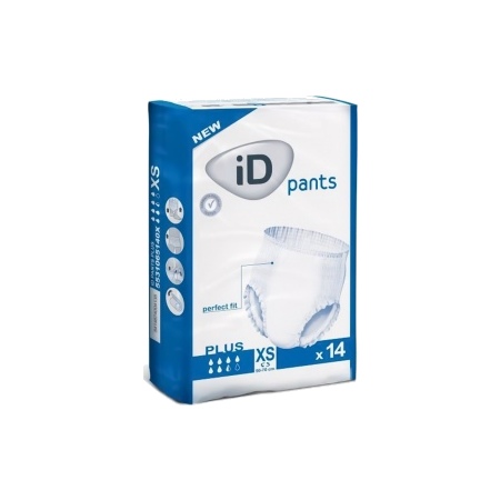 Id pants plus culotte absorbante xsmall 14