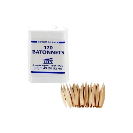 Ids batonnet interdentaire antiseptique bois 120