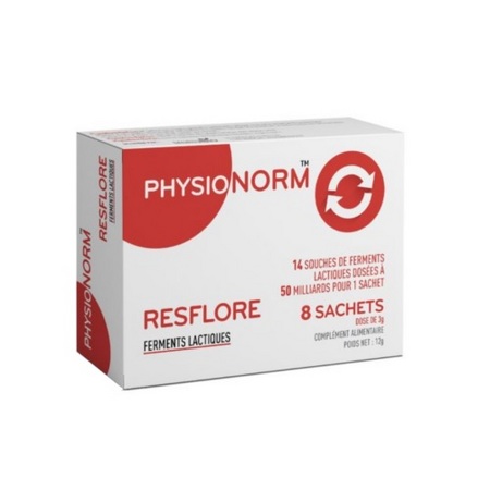 Immubio Physionorm Resflore, 8 sachets