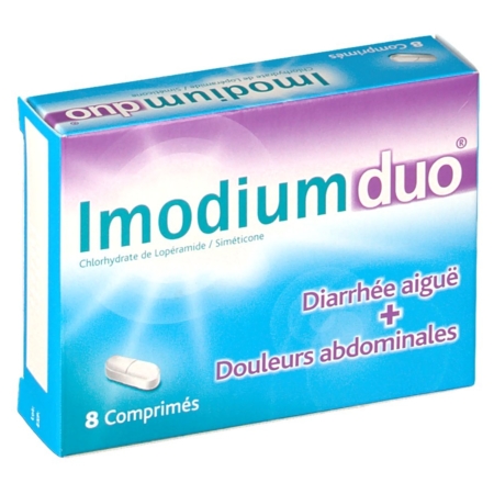 Imodiumduo, 8 comprimés