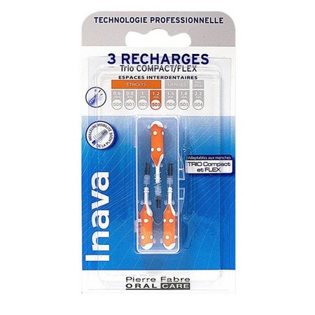 Inava 3 recharges trio compact/flex, x 3 