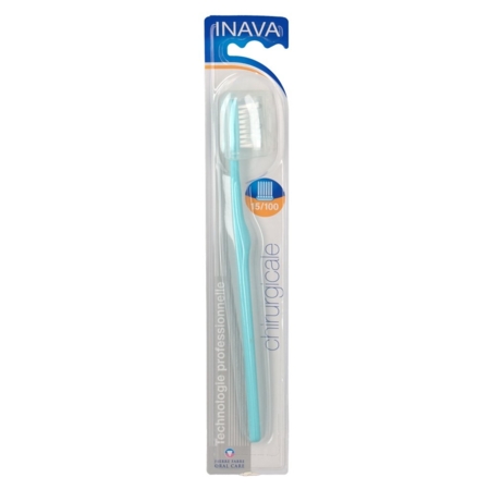 Inava chirurgicale brosse dents 15/100