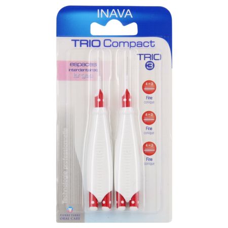 Inava trio compact brossett tu fine blist/6