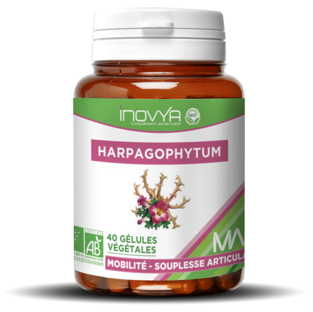 INOVYA HARPAGOPHYTUM BIO MA, PILULIER 40 GÉLULES VÉGÉTALES