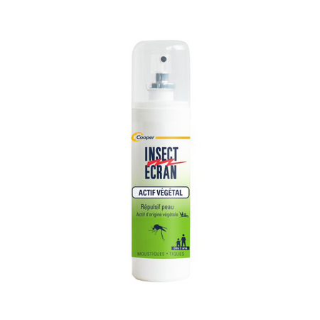 Insect Écran Actif Végétal Anti-Moustiques Répulsif Peau, 100 ml