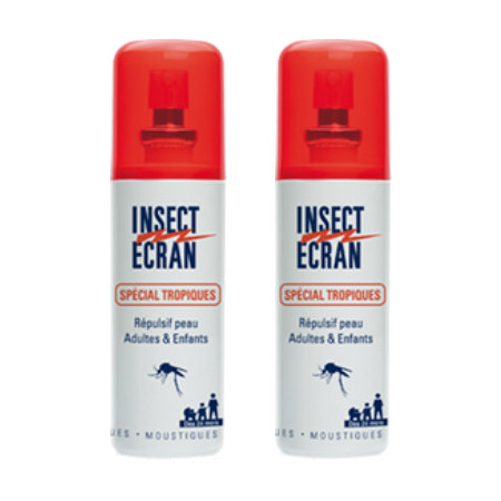 Insect-Ecran Peau Tropique, 75 ml x 2