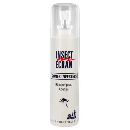 Insect ecran repulsif peau adulte spray, spray de 100 ml