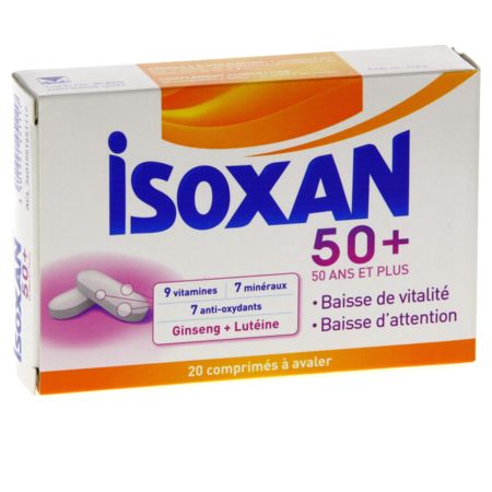 Isoxan 50+, 63 comprimés