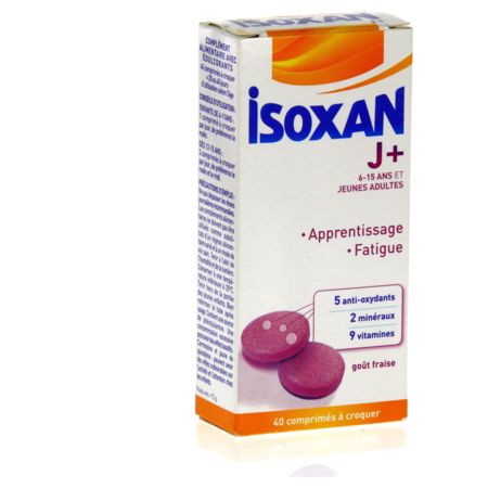 Isoxan croissance 6/15 ans comprime a croquer, x 40