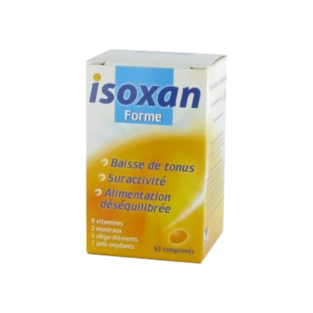 Isoxan forme, 63 comprimés