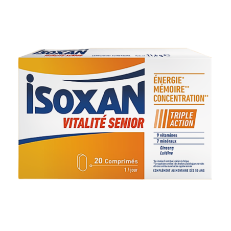 Isoxan Vitalité Senior, 20 Comprimés