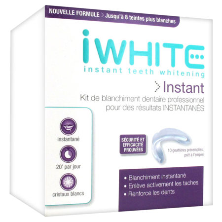 Iwhite blanchiment gouttieres, boîte de 10