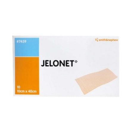 Jelonet pansement gras 10 cm x 40 cm, x 10