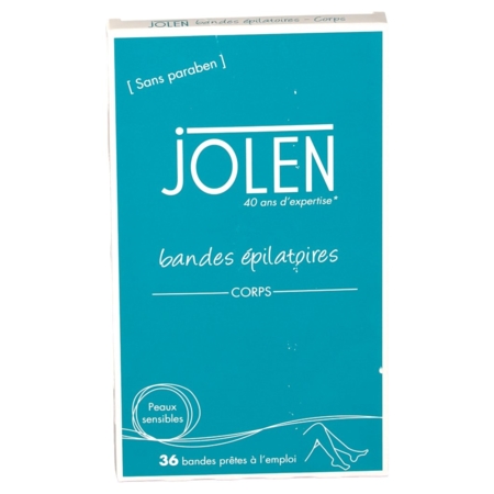 Jolen bande epilatoire jambes x36