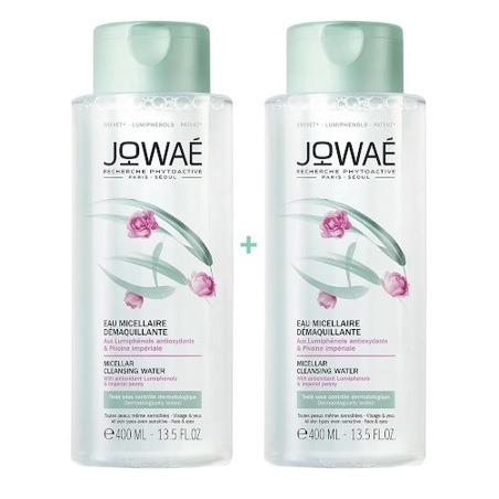 Jowaé Eau micellaire démaquillante, 2 x 400 ml