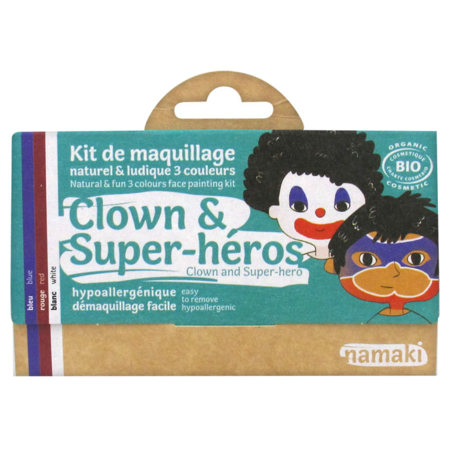 Kit maquillage clown et super heros