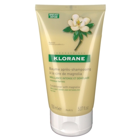 Klorane cheveux ternes baume après- shampooing a la cire de magnolia 150 ml