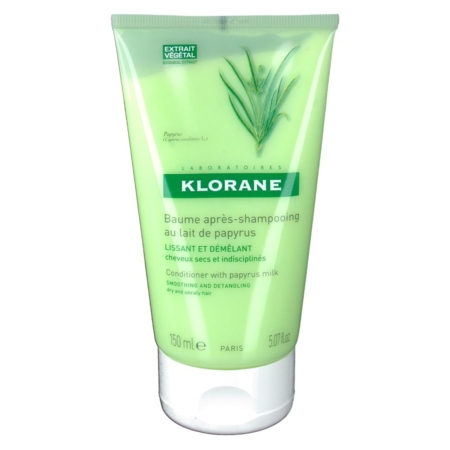 Klorane secs et indisciplinés baume après-shampooing  au lait de papyrus 150 ml 