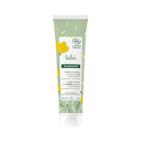 Klorane Bébé Crème Change au Calendula BIO, 100 ml