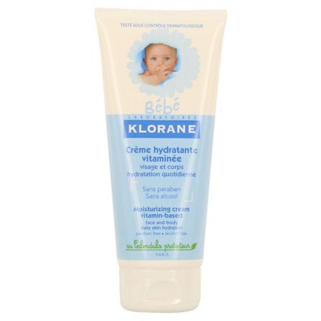 Klorane crème hydratante vitaminée bébé 200 ml
