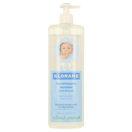 Toilette Bébé Eau Nettoyante Micellaire Sans Rinçage 750 Ml