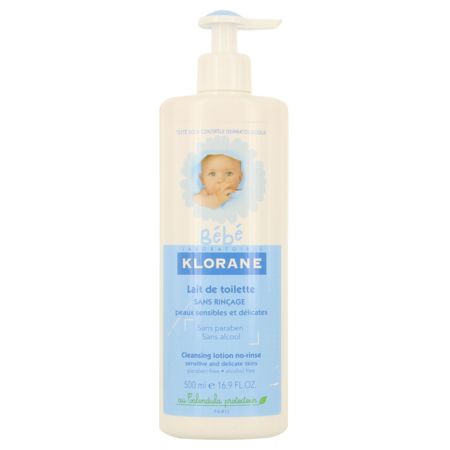 Prix de Klorane toilette bébé lait sans rinçage 500 ml, avis, conseils