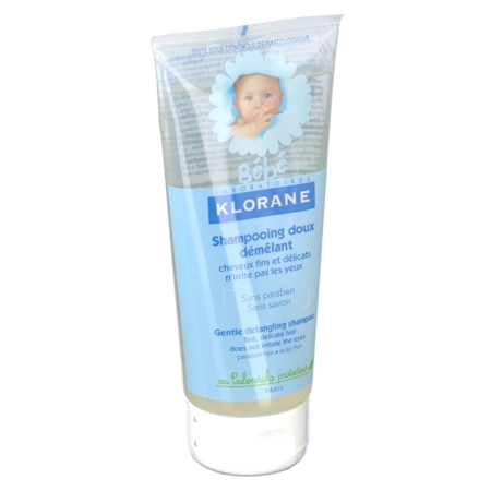 Klorane bebe shampooing doux demelant 200ml