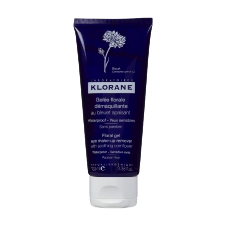 Klorane gelee demaquillante florale waterpro, 100 ml de gel dermique