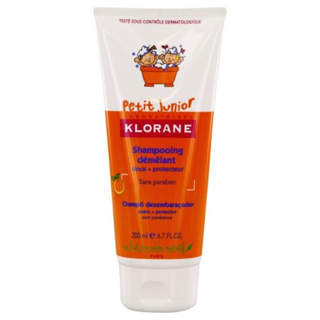 Klorane petit junior - shampooing démêlant pêche - 200ml