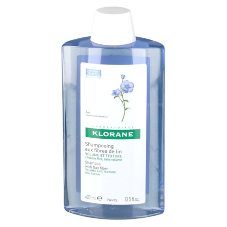 Klorane shampooing fibres de lin 200ml